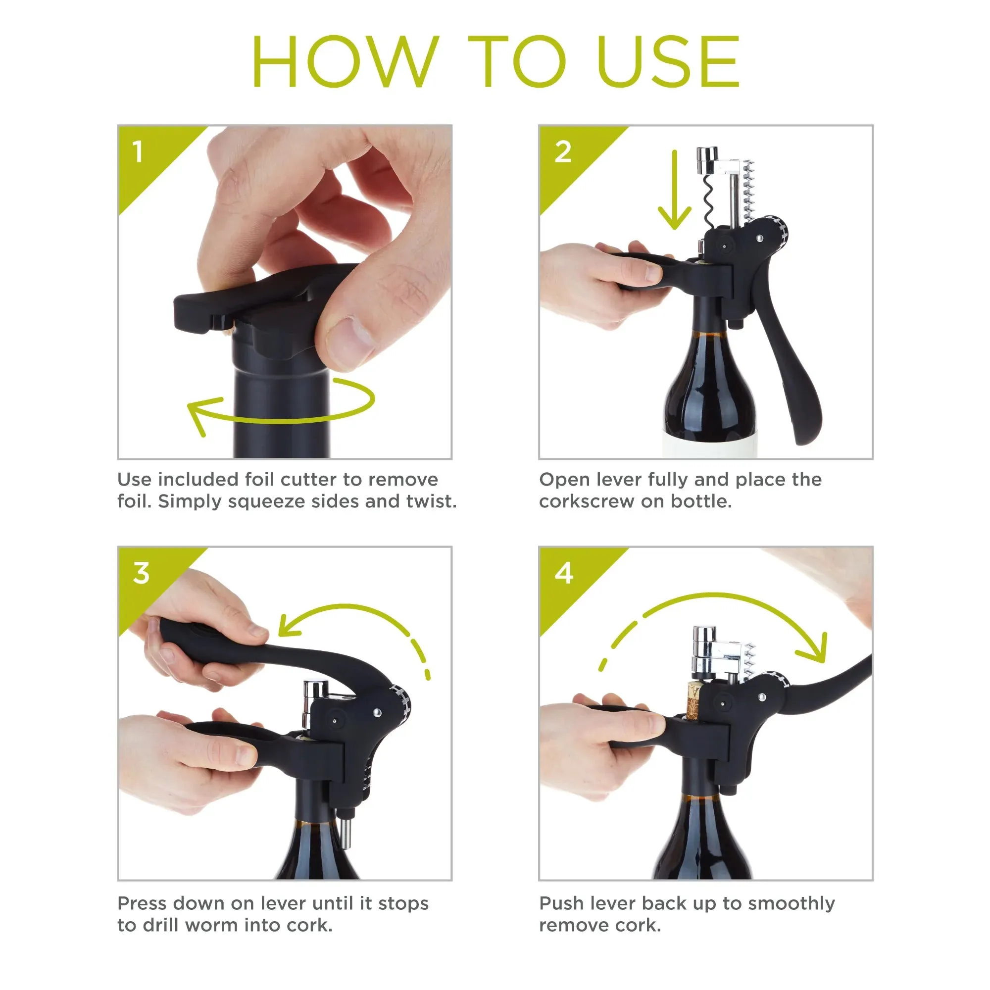 LEVER CORKSCREWS