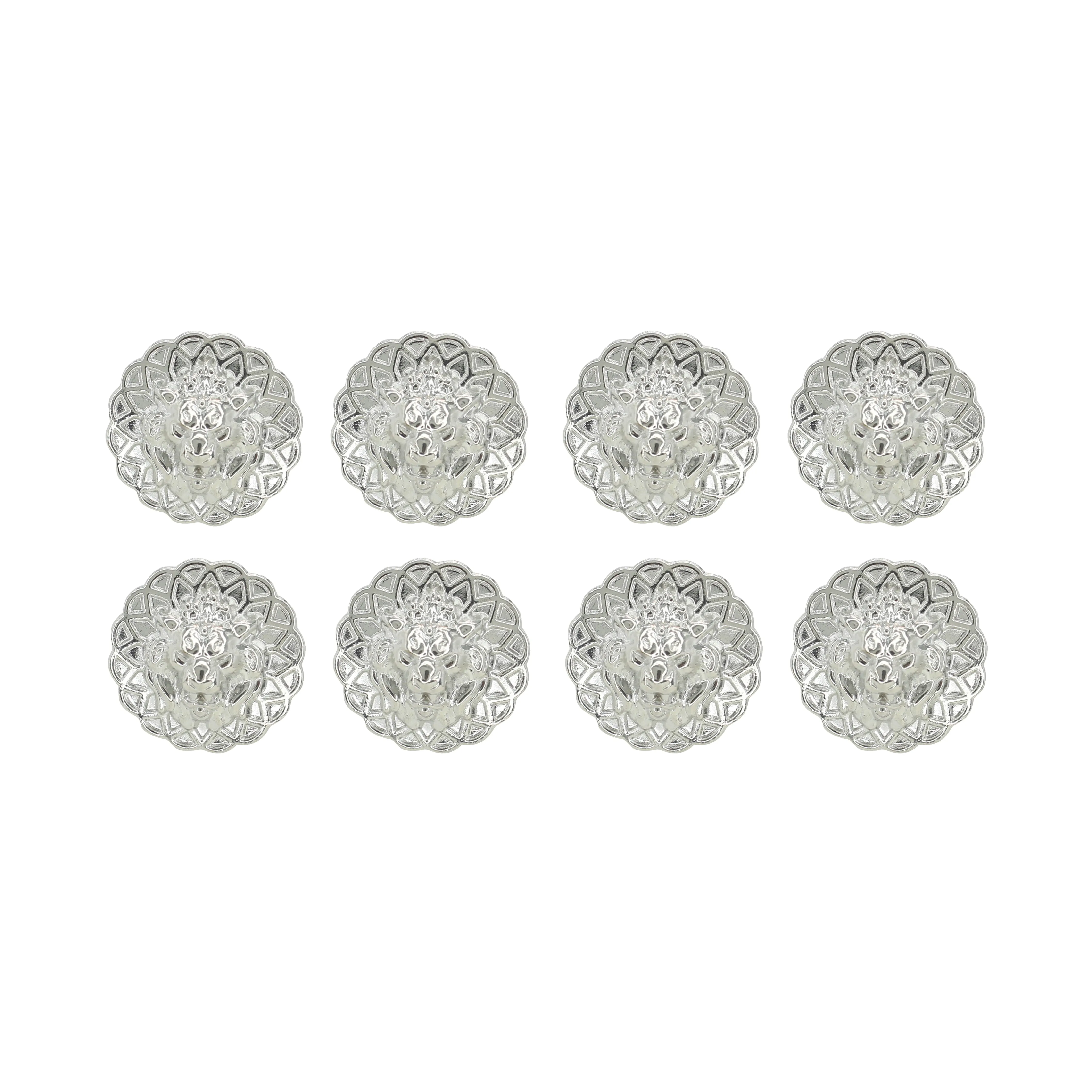 Lion Head Buttons for Clothing and Accessories