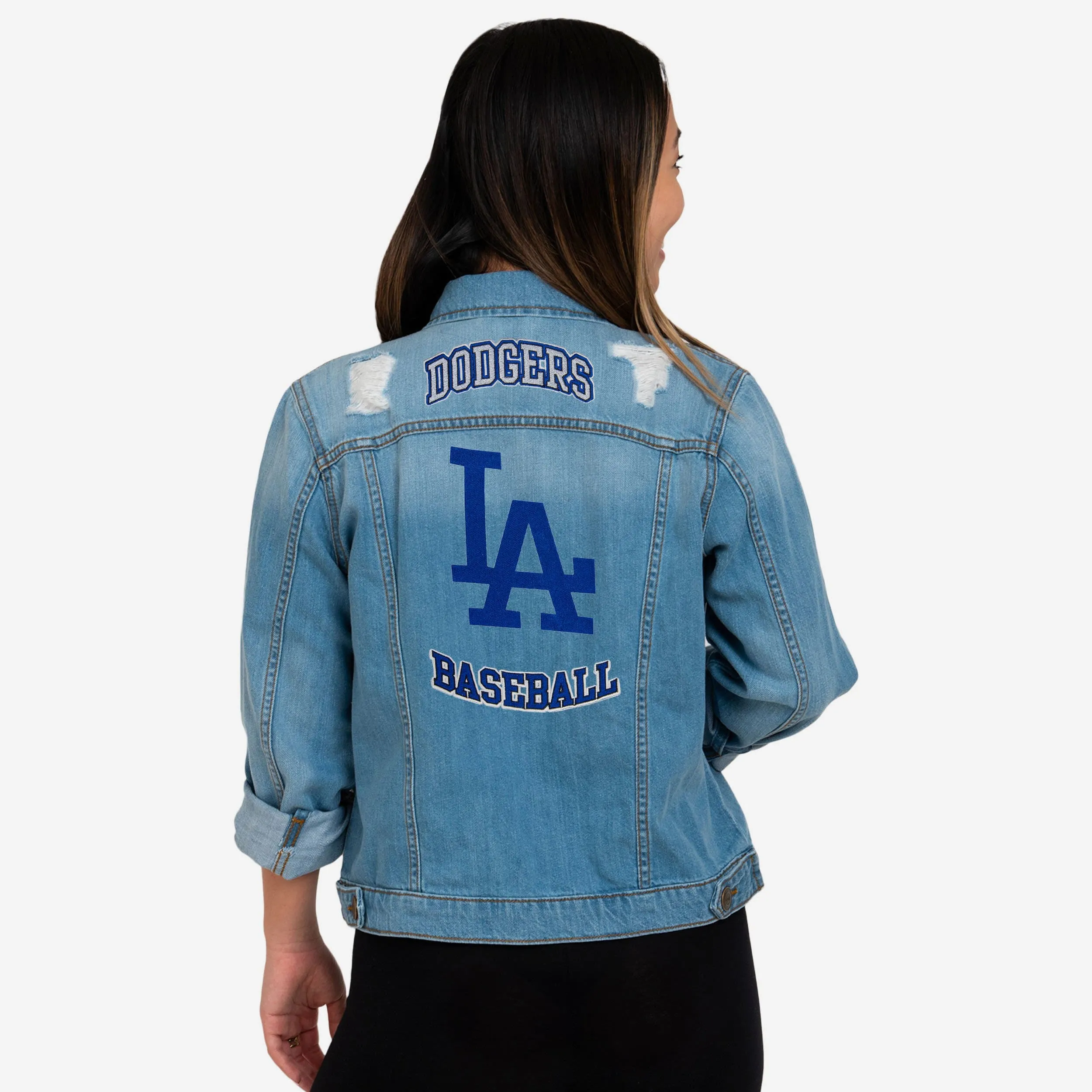 Los Angeles Dodgers Womens Denim Days Jacket