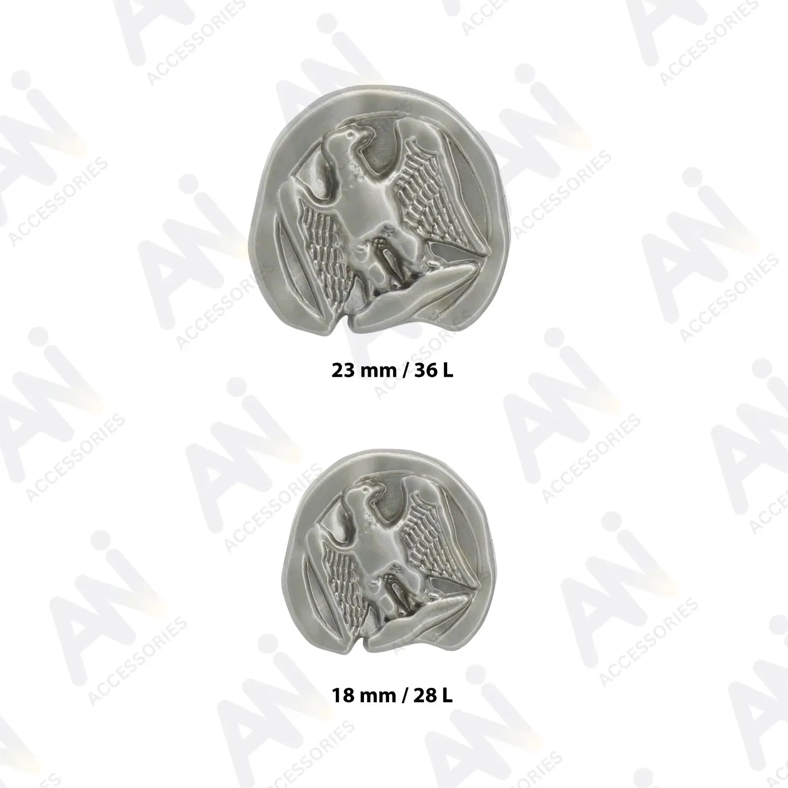 Matt Style Eagle Buttons for Clothing