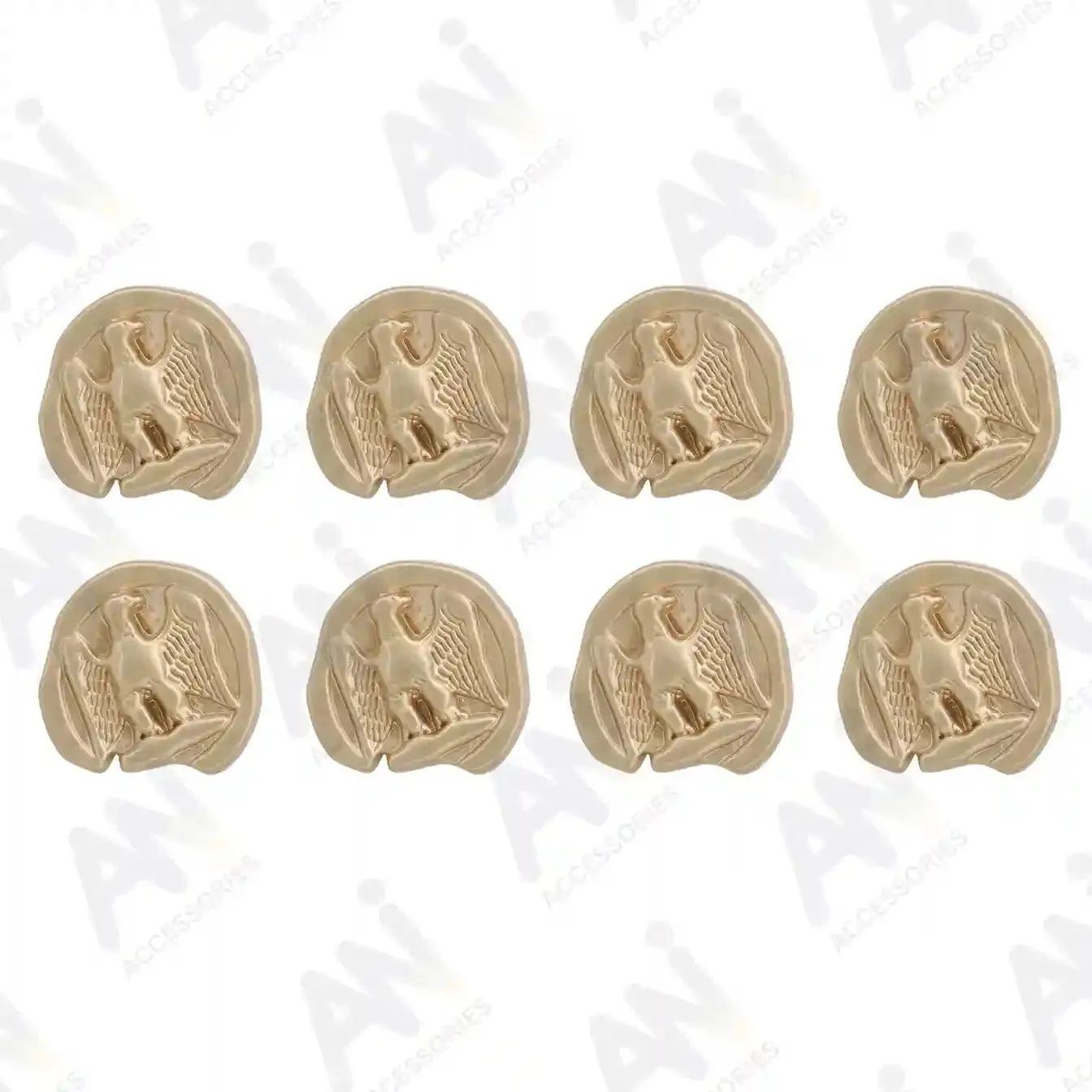 Matt Style Eagle Buttons for Clothing