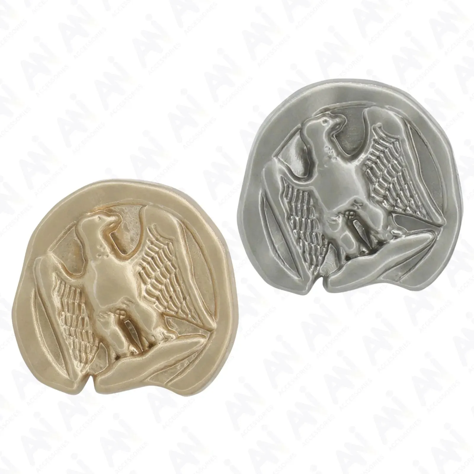 Matt Style Eagle Buttons for Clothing