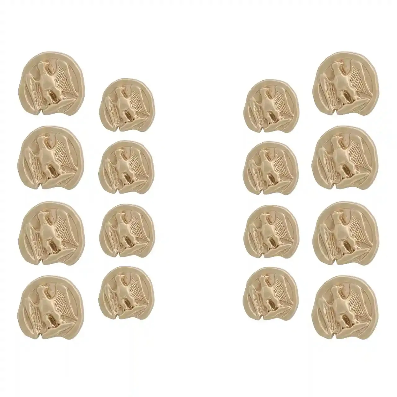 Matt Style Eagle Buttons for Clothing