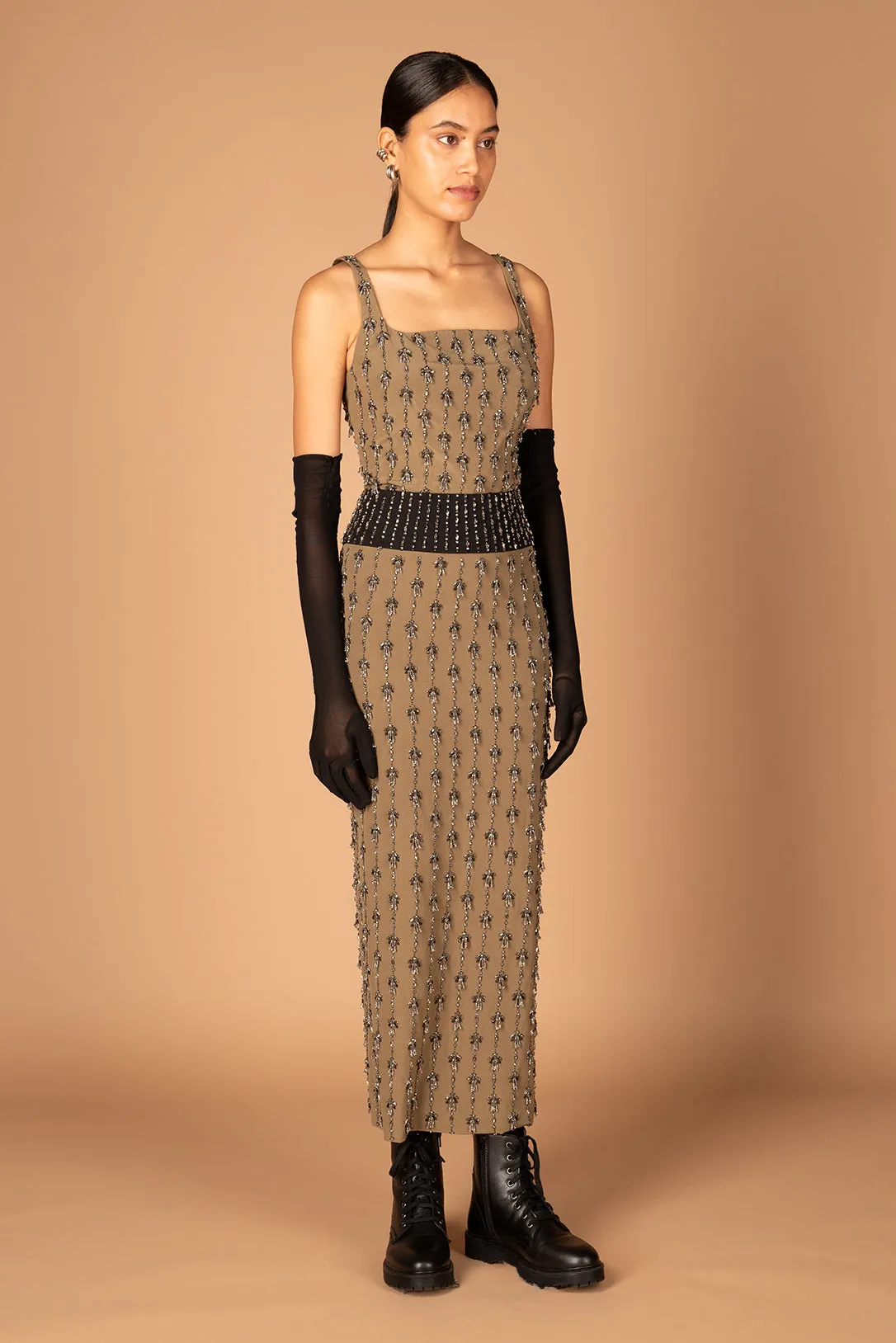 Melora yoke skirt