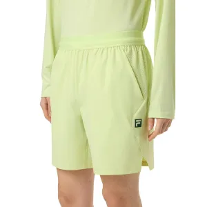 Men`s Center Court Ace Swift Tennis Short Shadow Lime and Rainforest