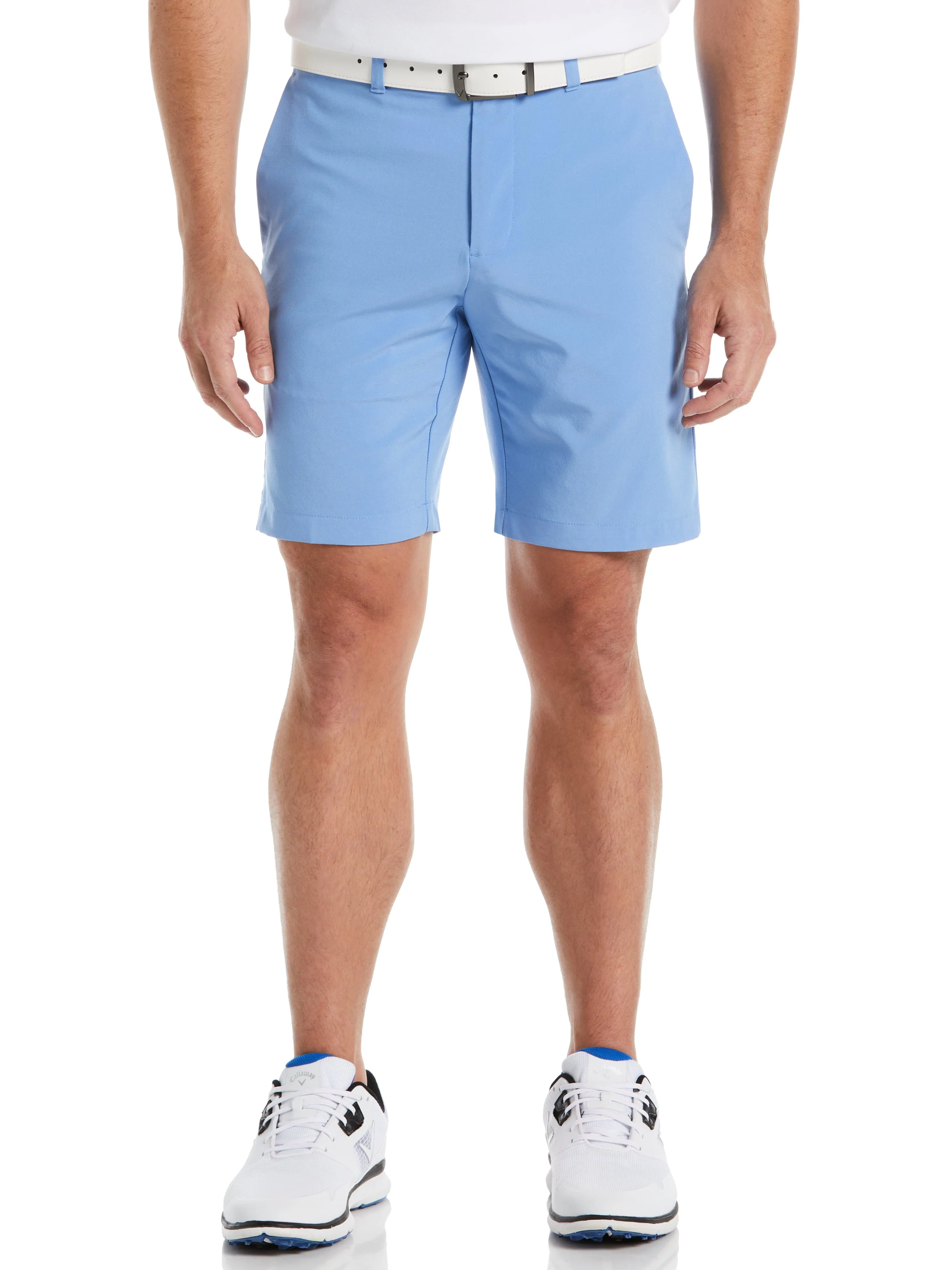 Mens Flat Front Stretch Golf Short
