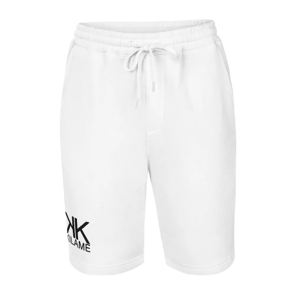 Men's fleece shorts embroidered 'Kilame Logo'
