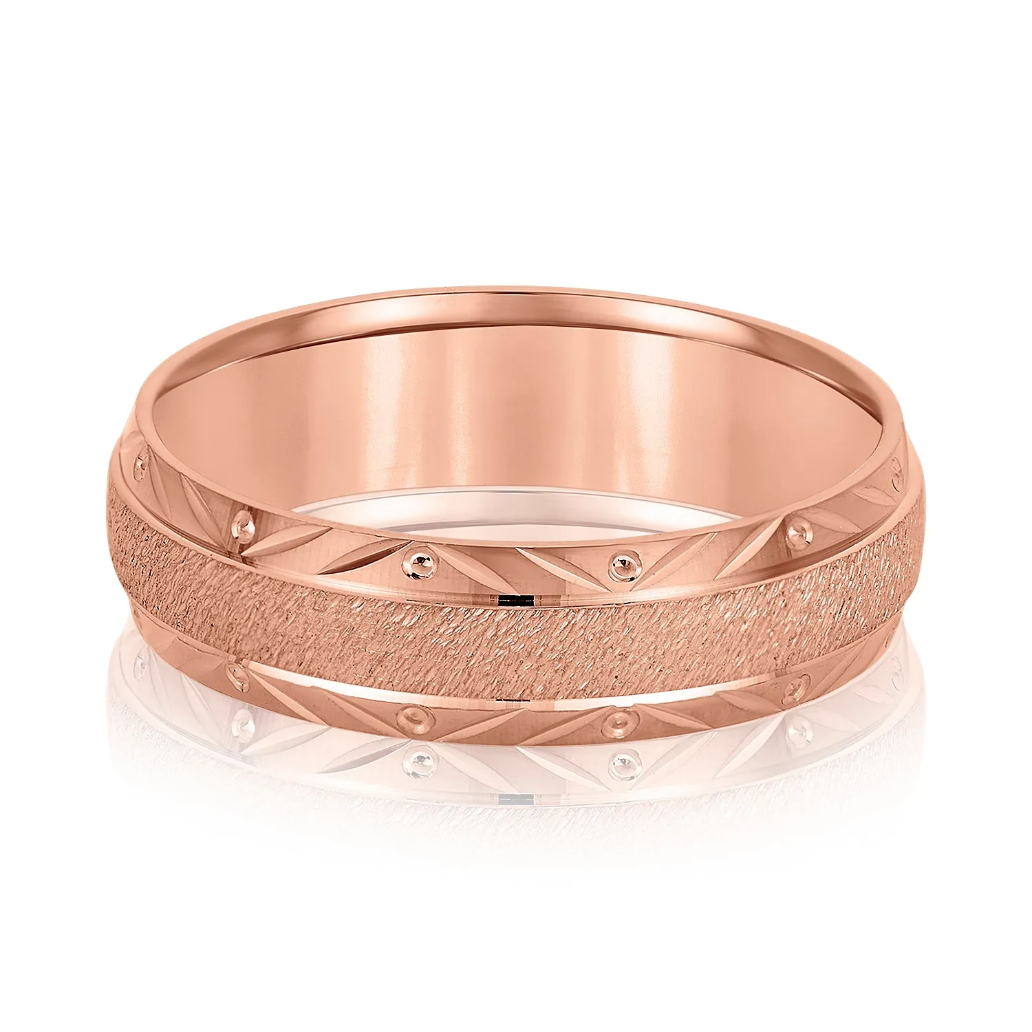 Men's Leaf and Drop Band