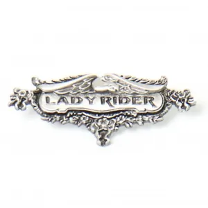 Milwaukee Leather MLP9233 Lady Rider Eagle Pin For Jackets, Vest, Hats and Clothing