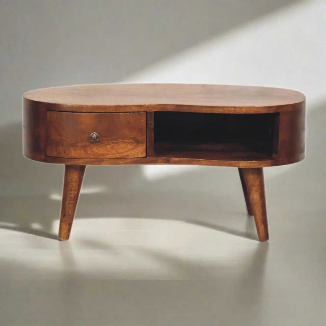 Mini Brooklyn Solid Wood Coffee Table