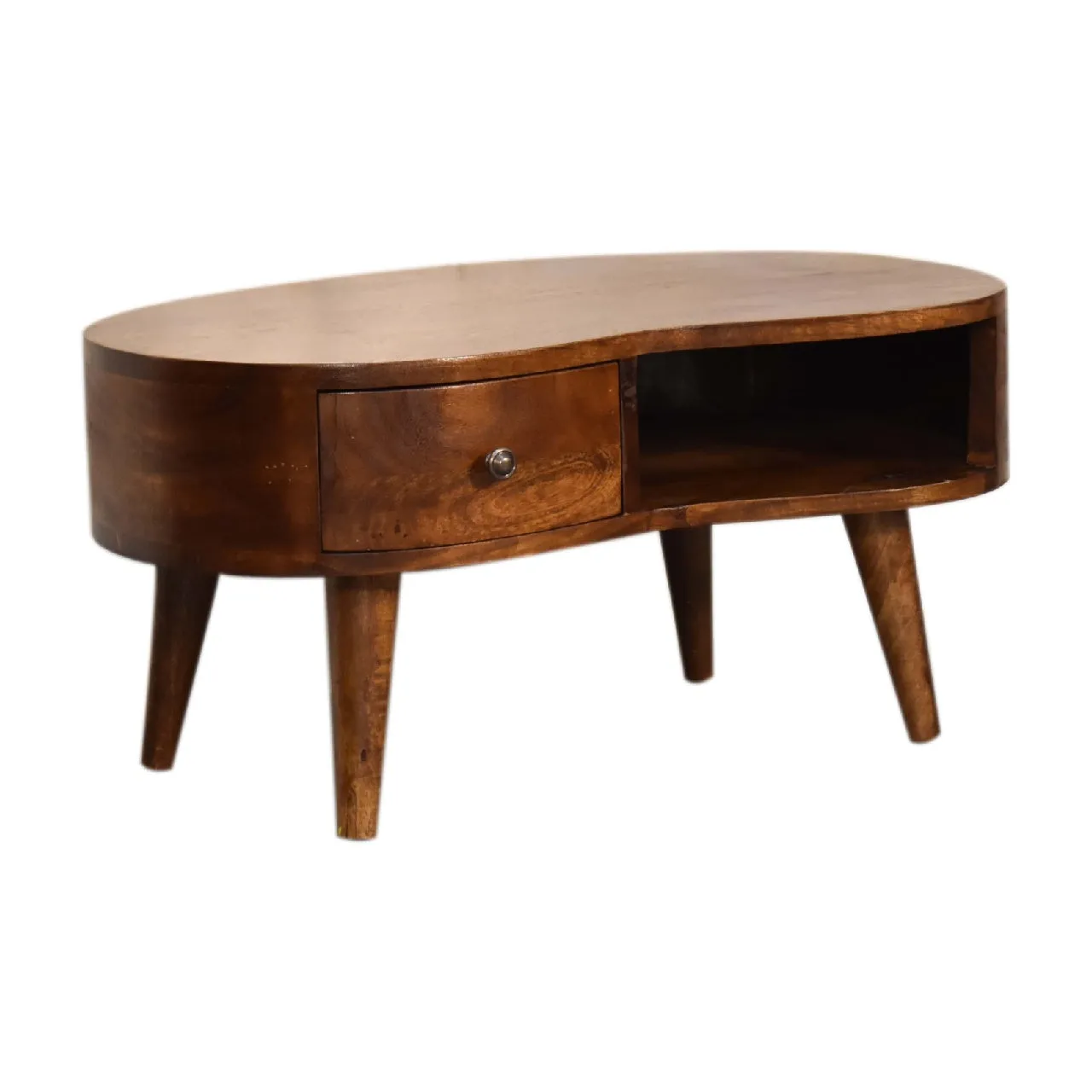 Mini Brooklyn Solid Wood Coffee Table