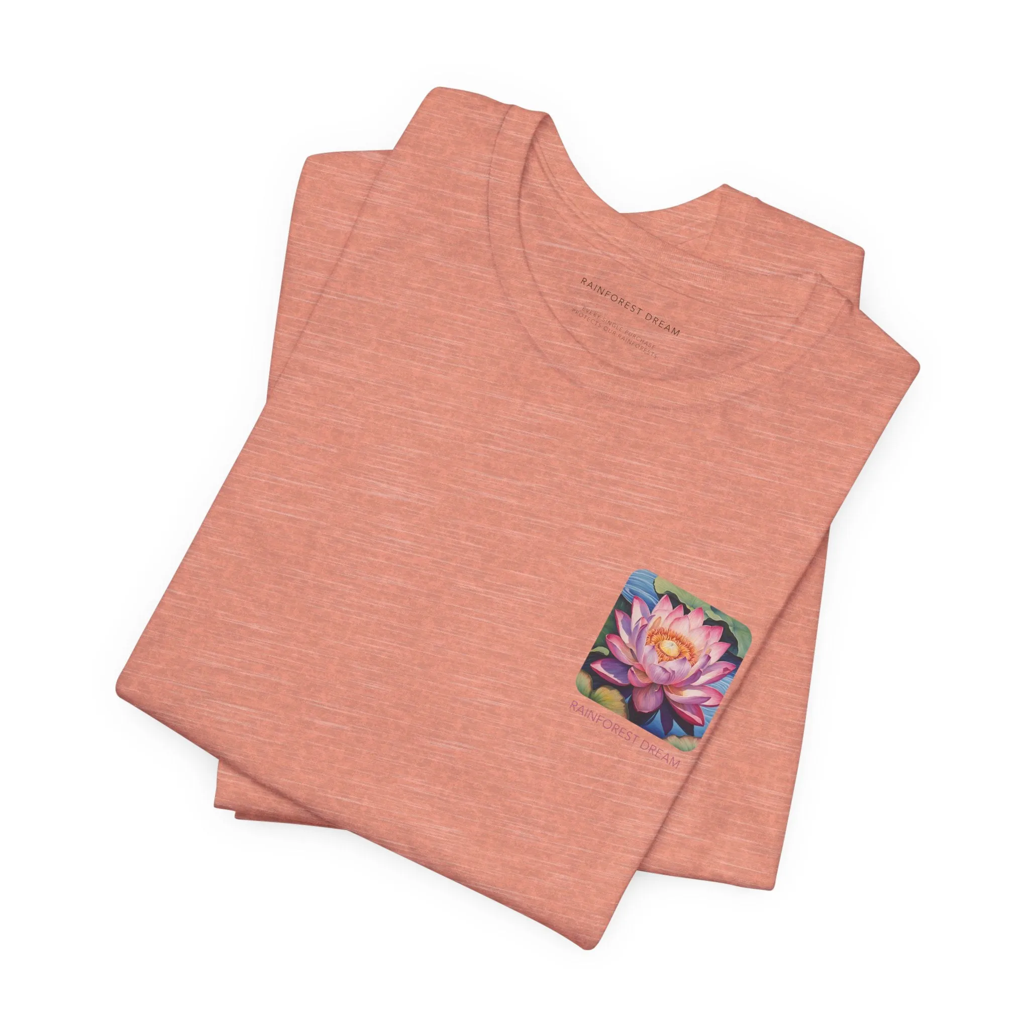 Minimal Series Painted Lotus Tee