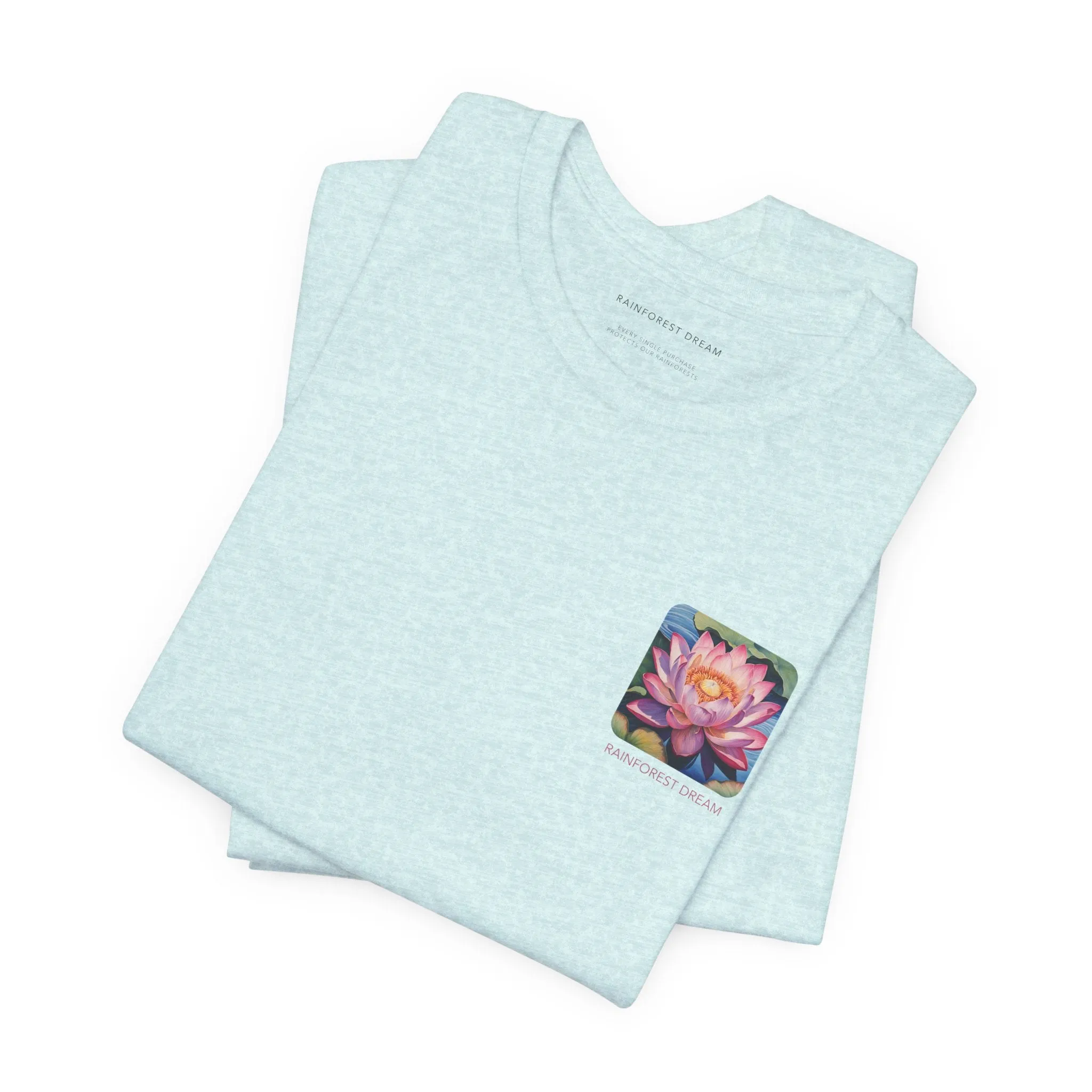 Minimal Series Painted Lotus Tee