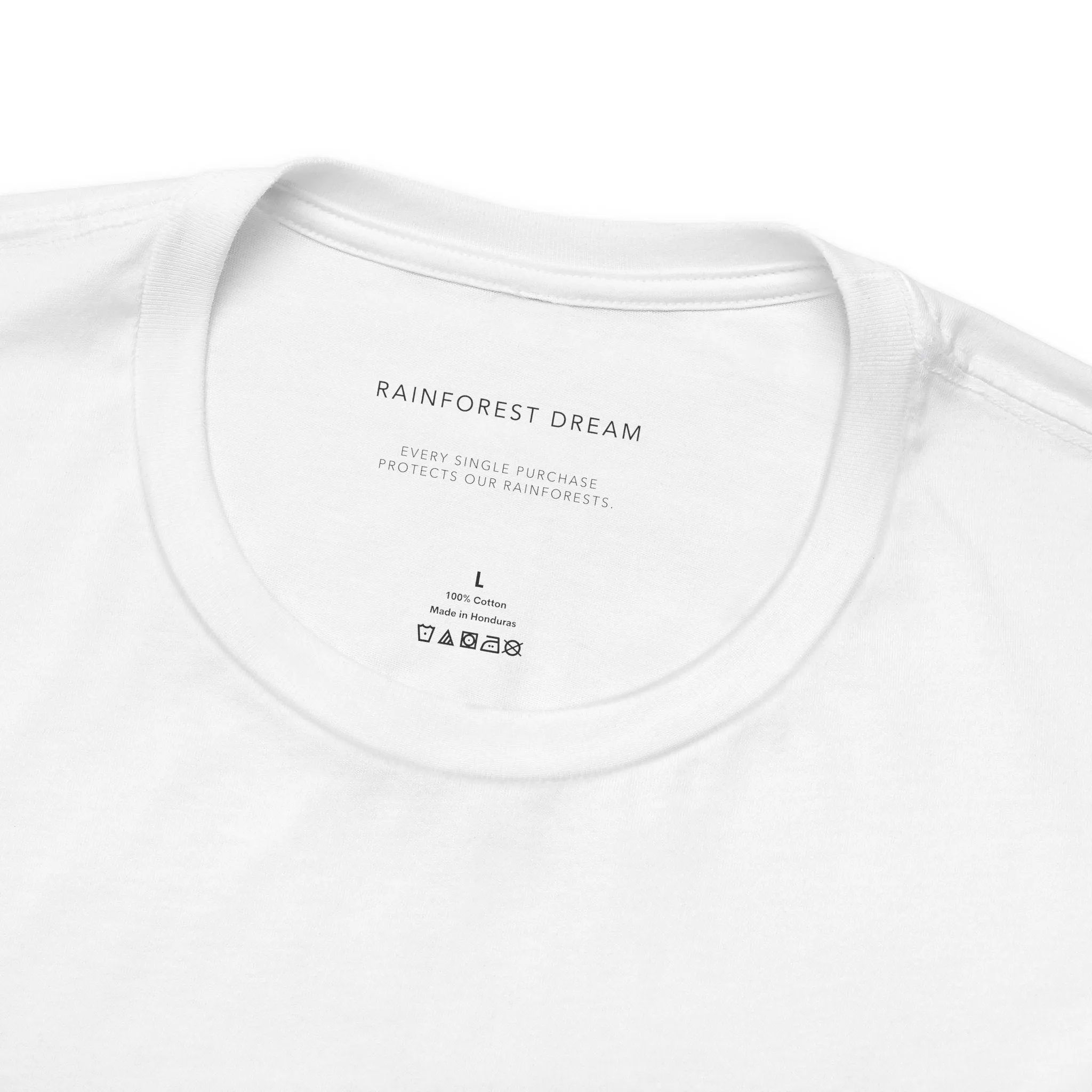 Minimal Series Painted Lotus Tee