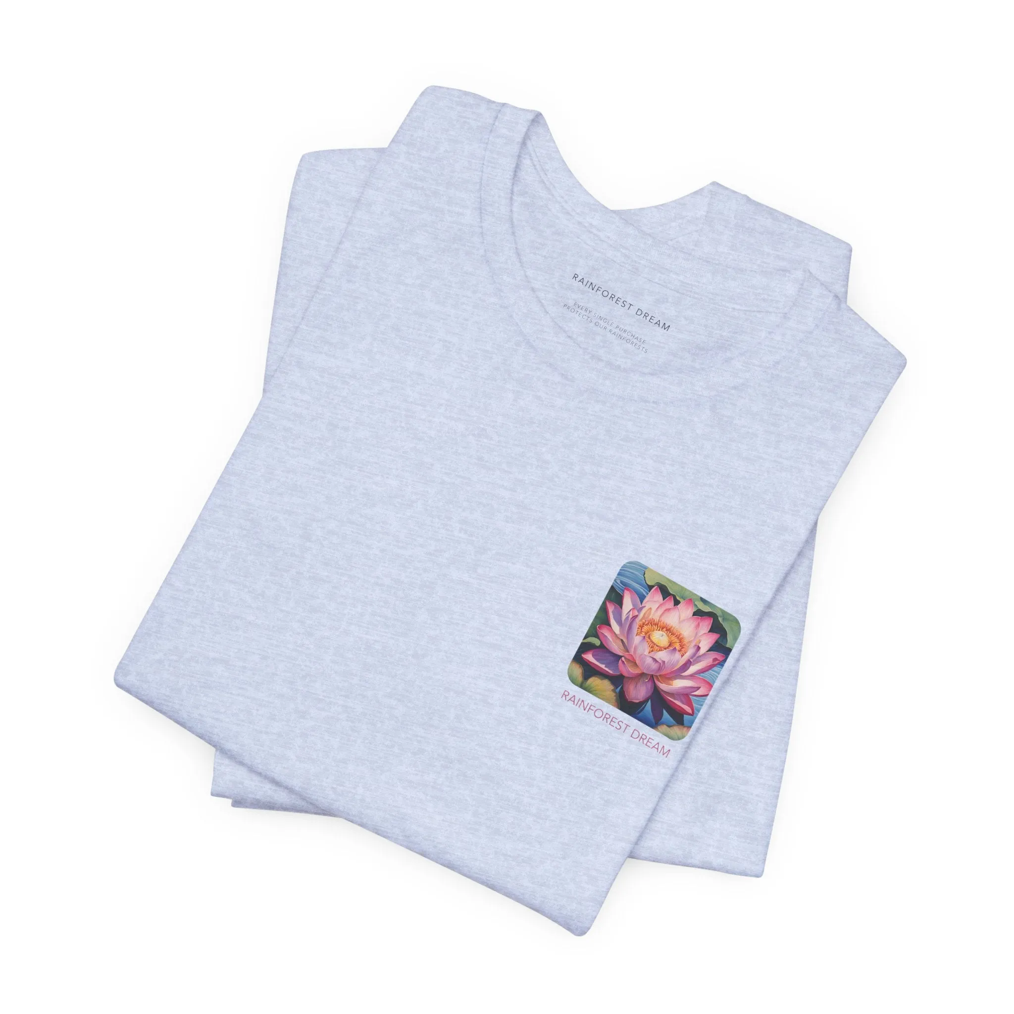 Minimal Series Painted Lotus Tee