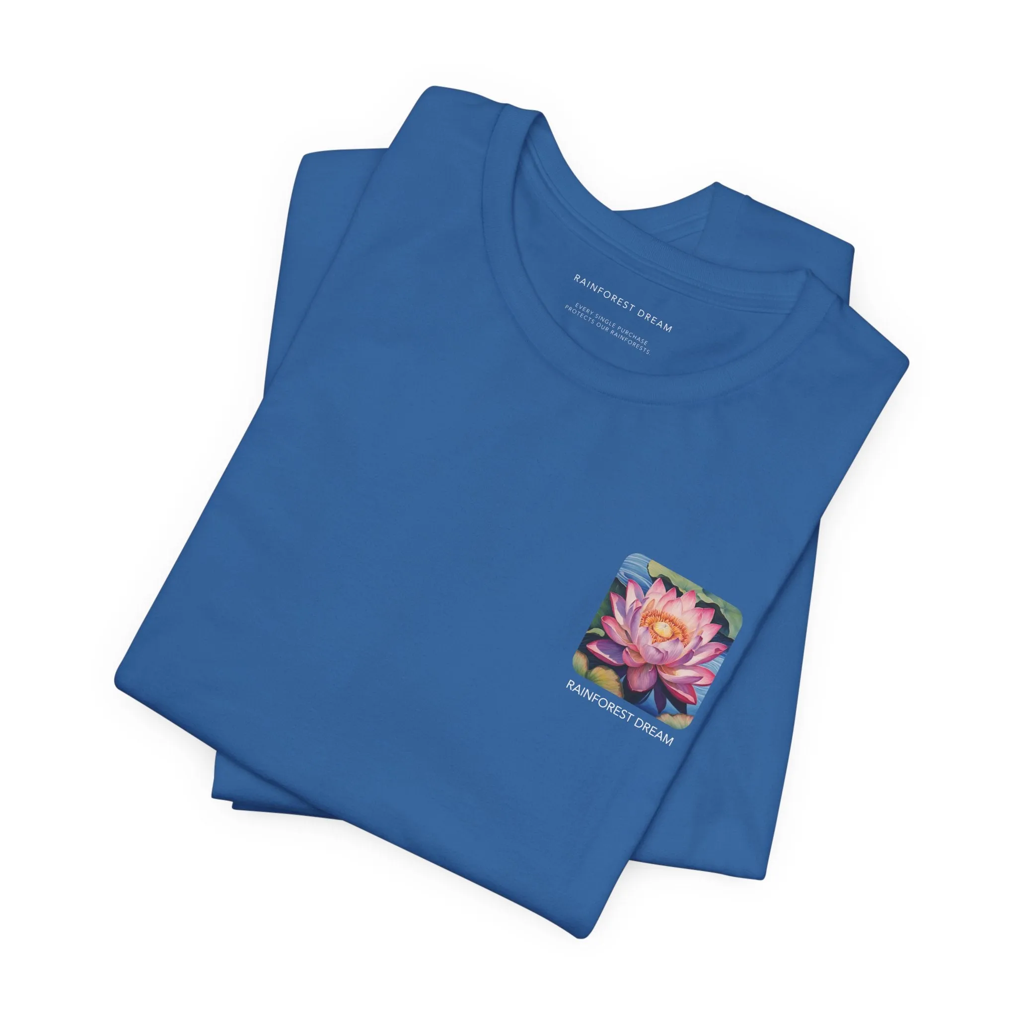Minimal Series Painted Lotus Tee