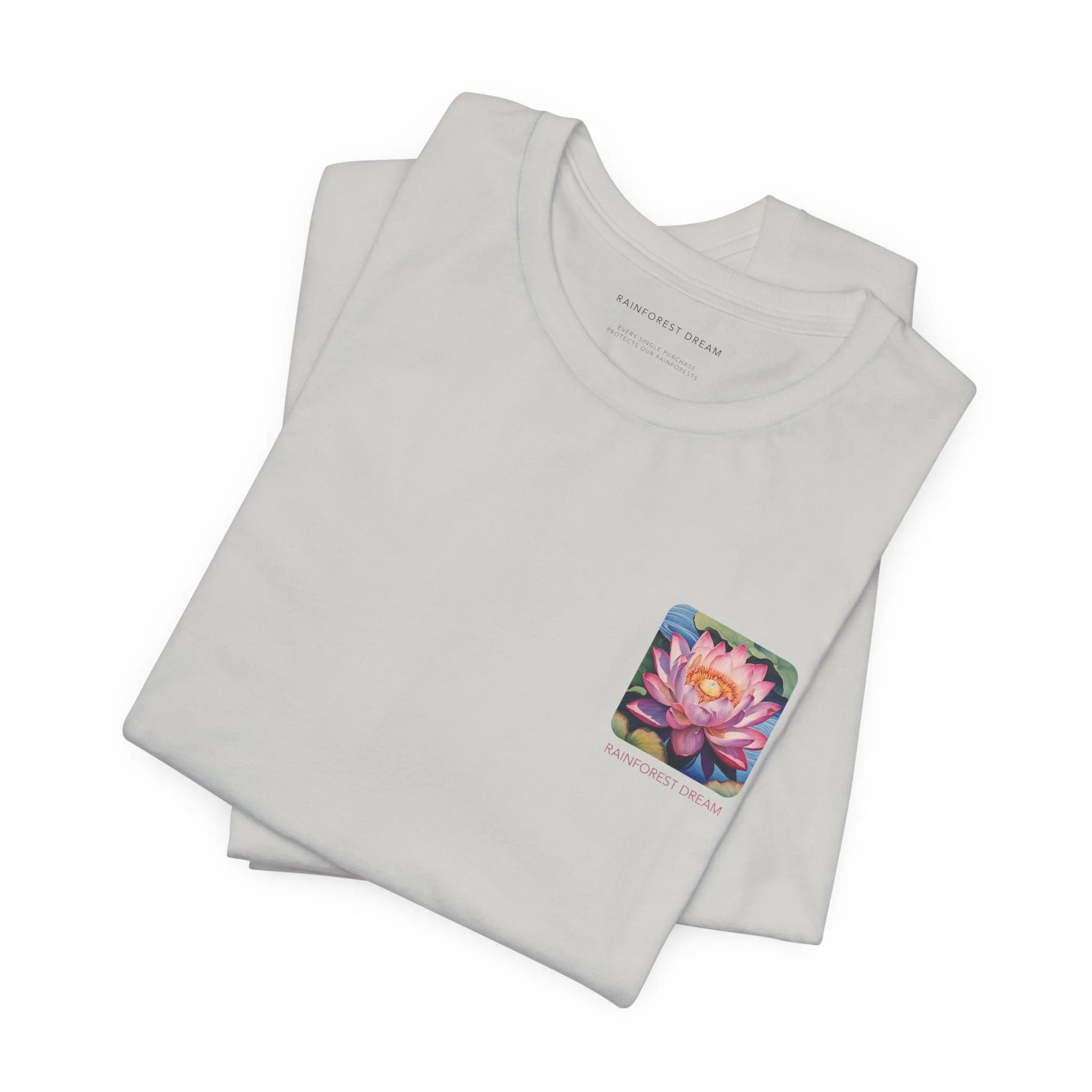 Minimal Series Painted Lotus Tee
