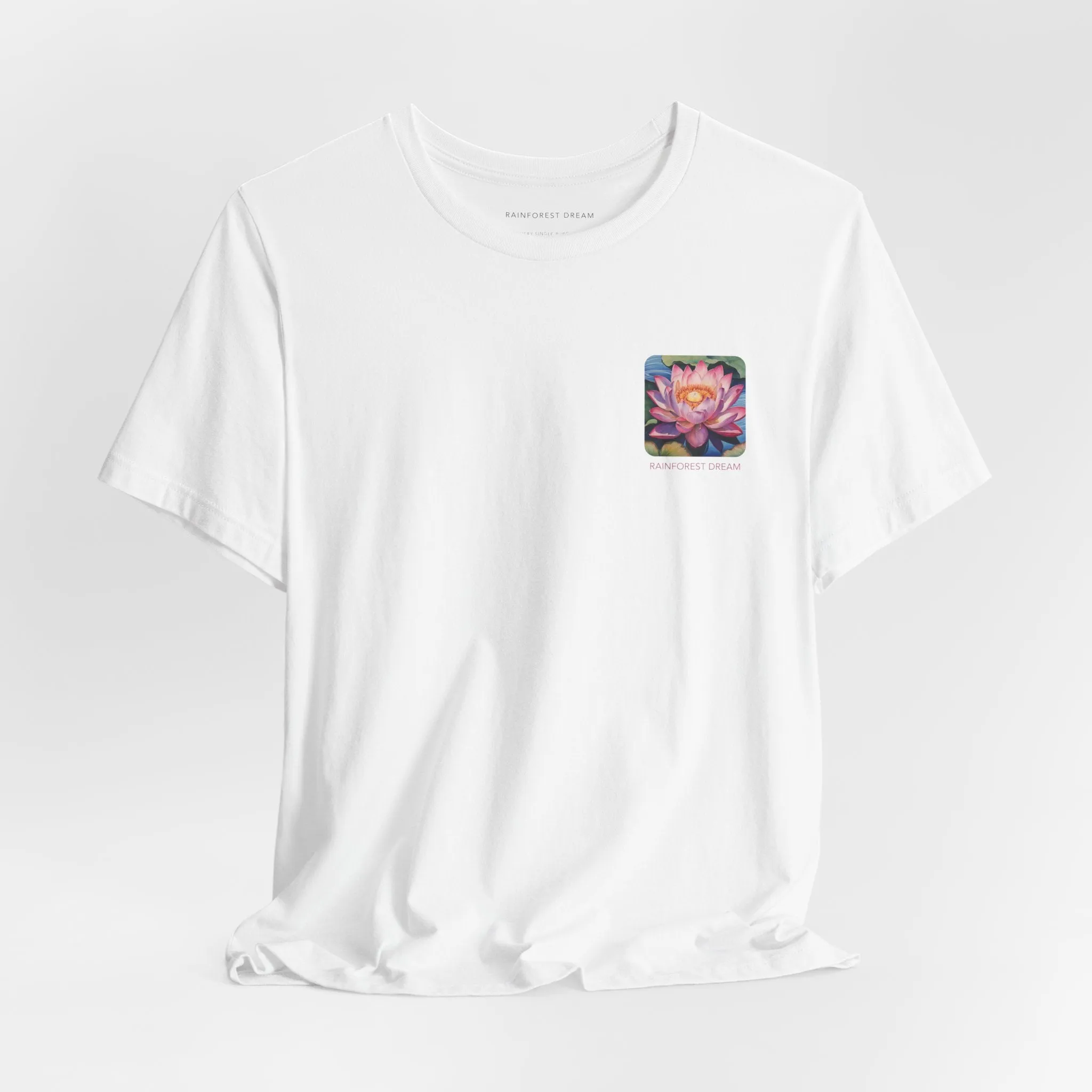 Minimal Series Painted Lotus Tee