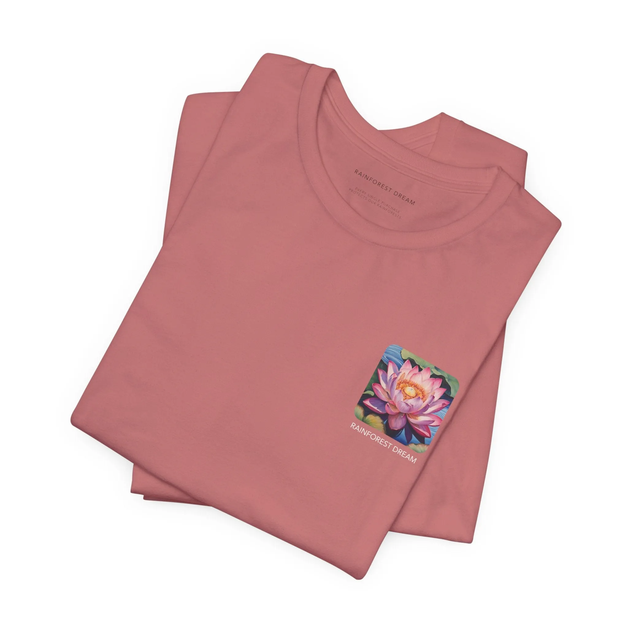 Minimal Series Painted Lotus Tee