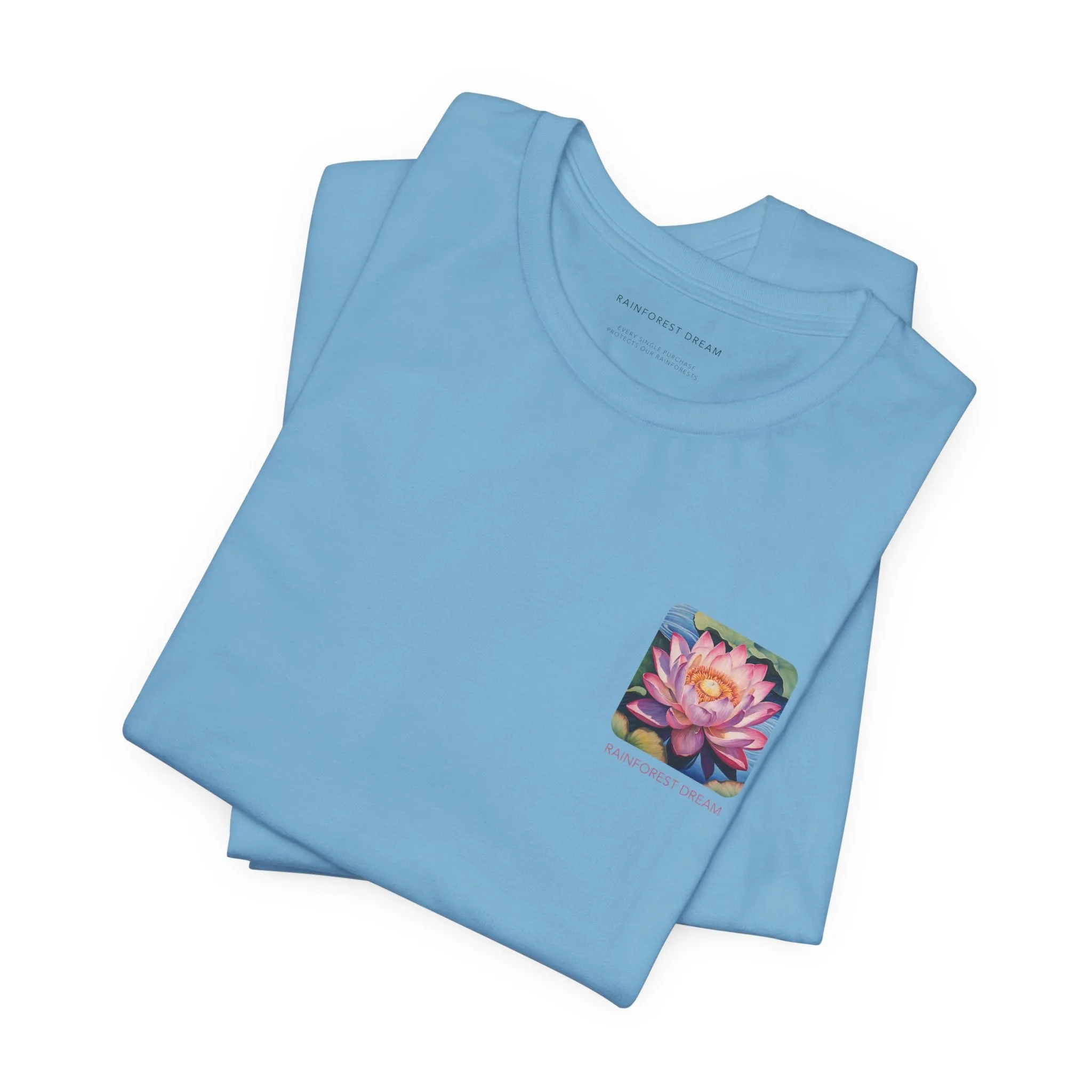 Minimal Series Painted Lotus Tee