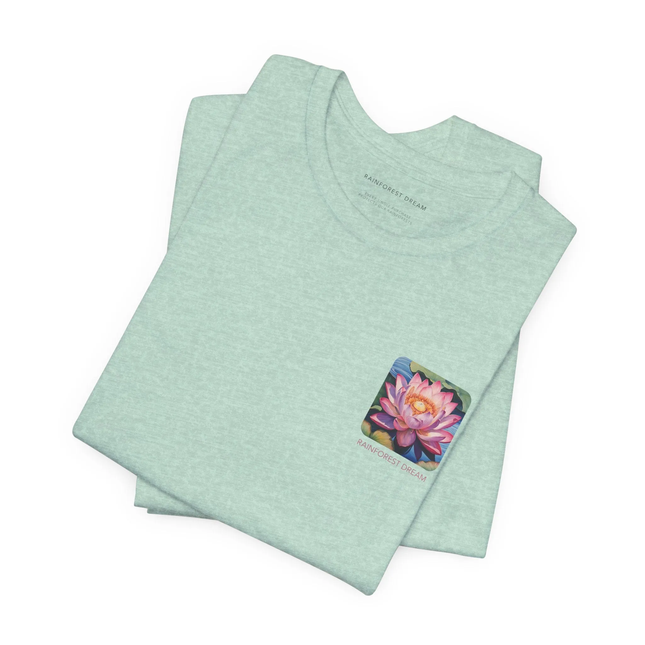 Minimal Series Painted Lotus Tee