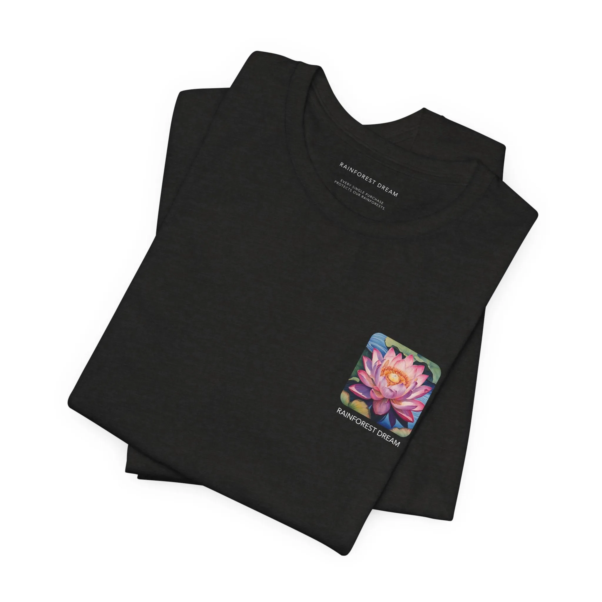 Minimal Series Painted Lotus Tee