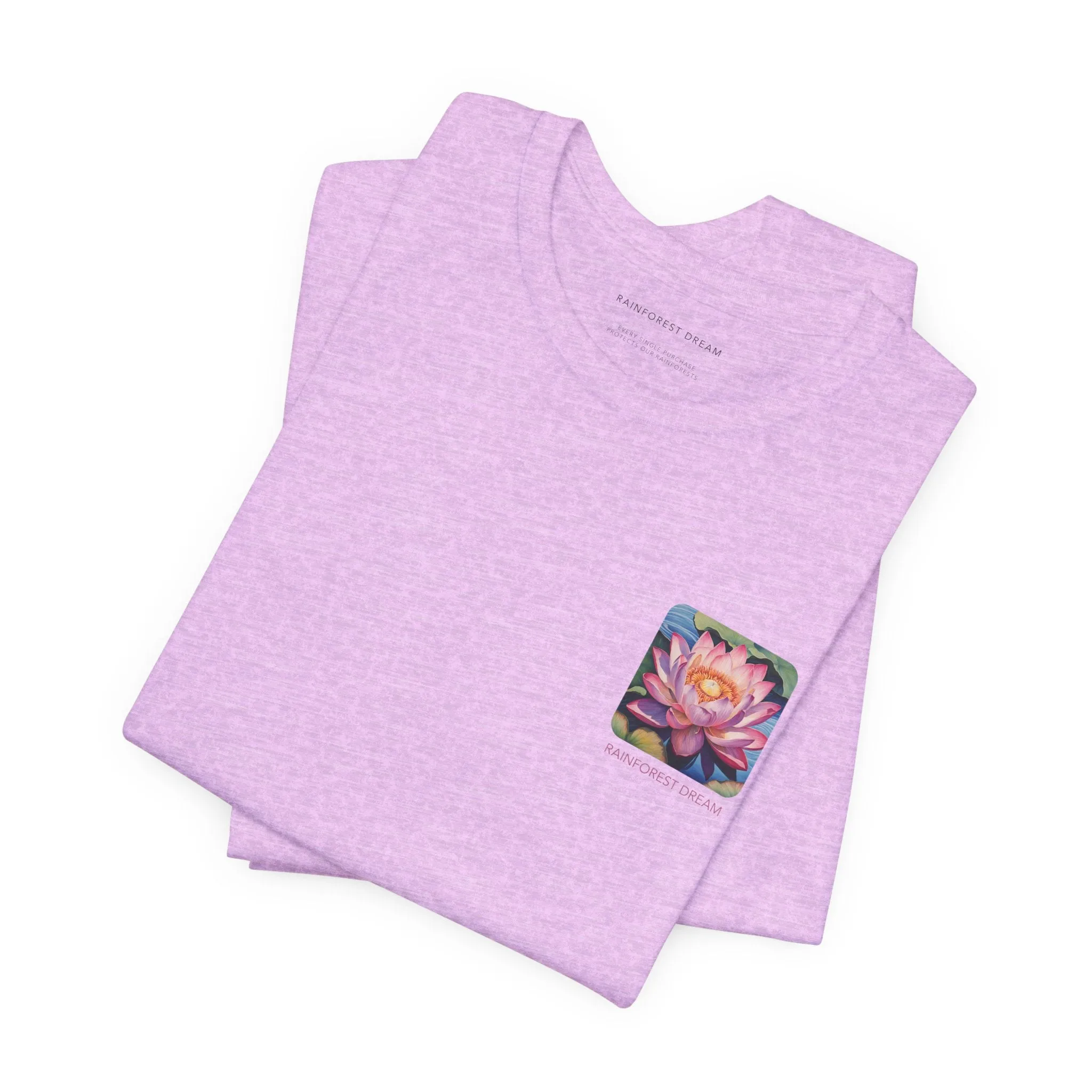 Minimal Series Painted Lotus Tee