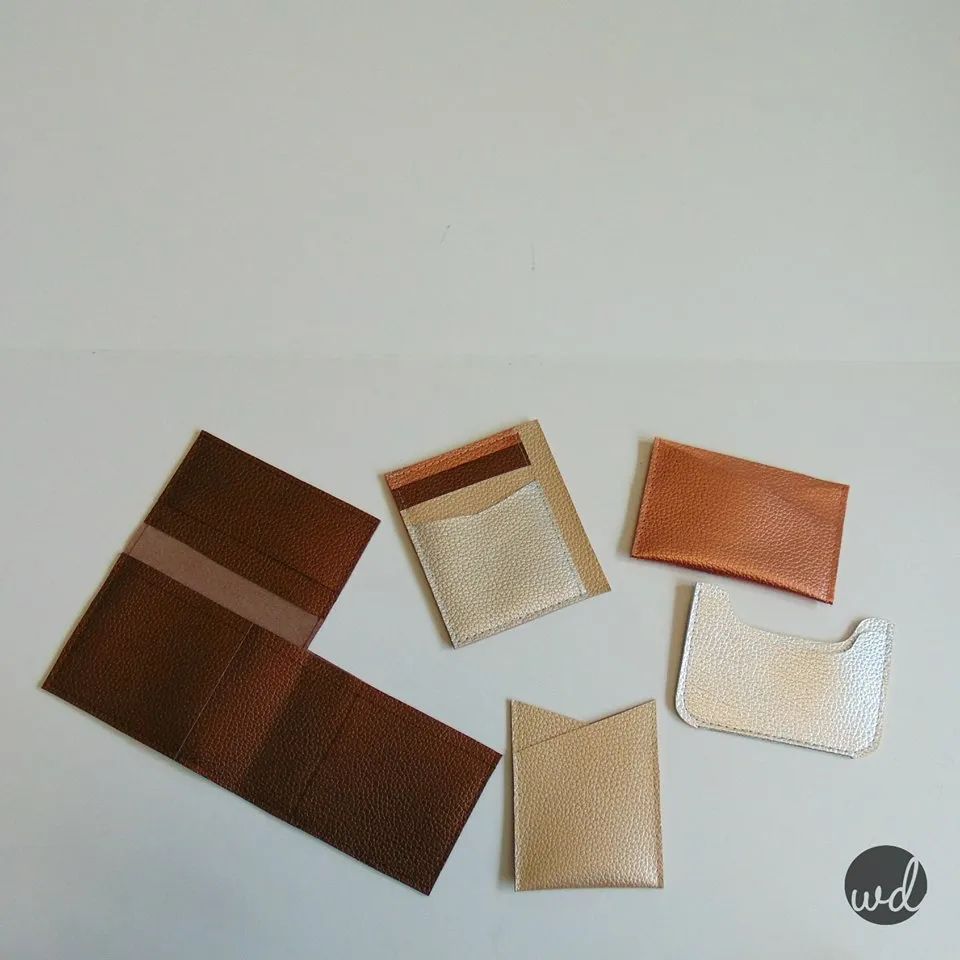 Minimalist Wallet Collection PDF Sewing Patterns