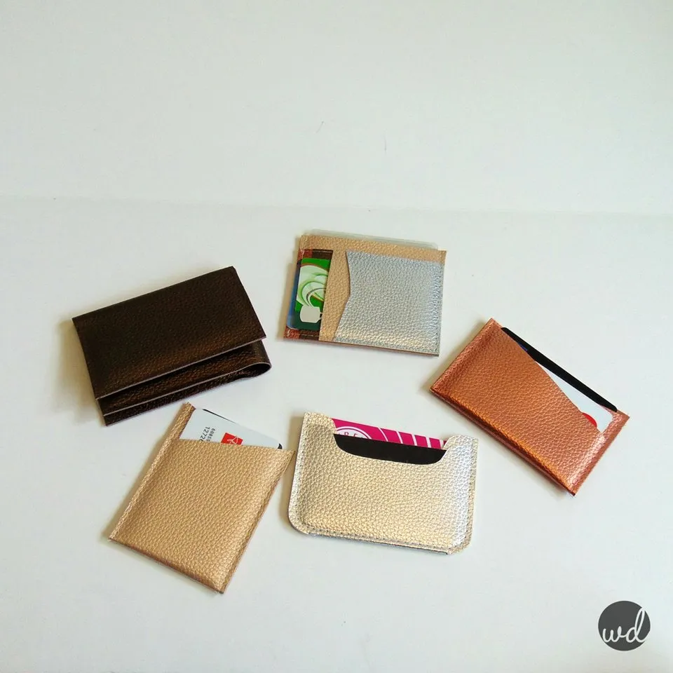 Minimalist Wallet Collection PDF Sewing Patterns