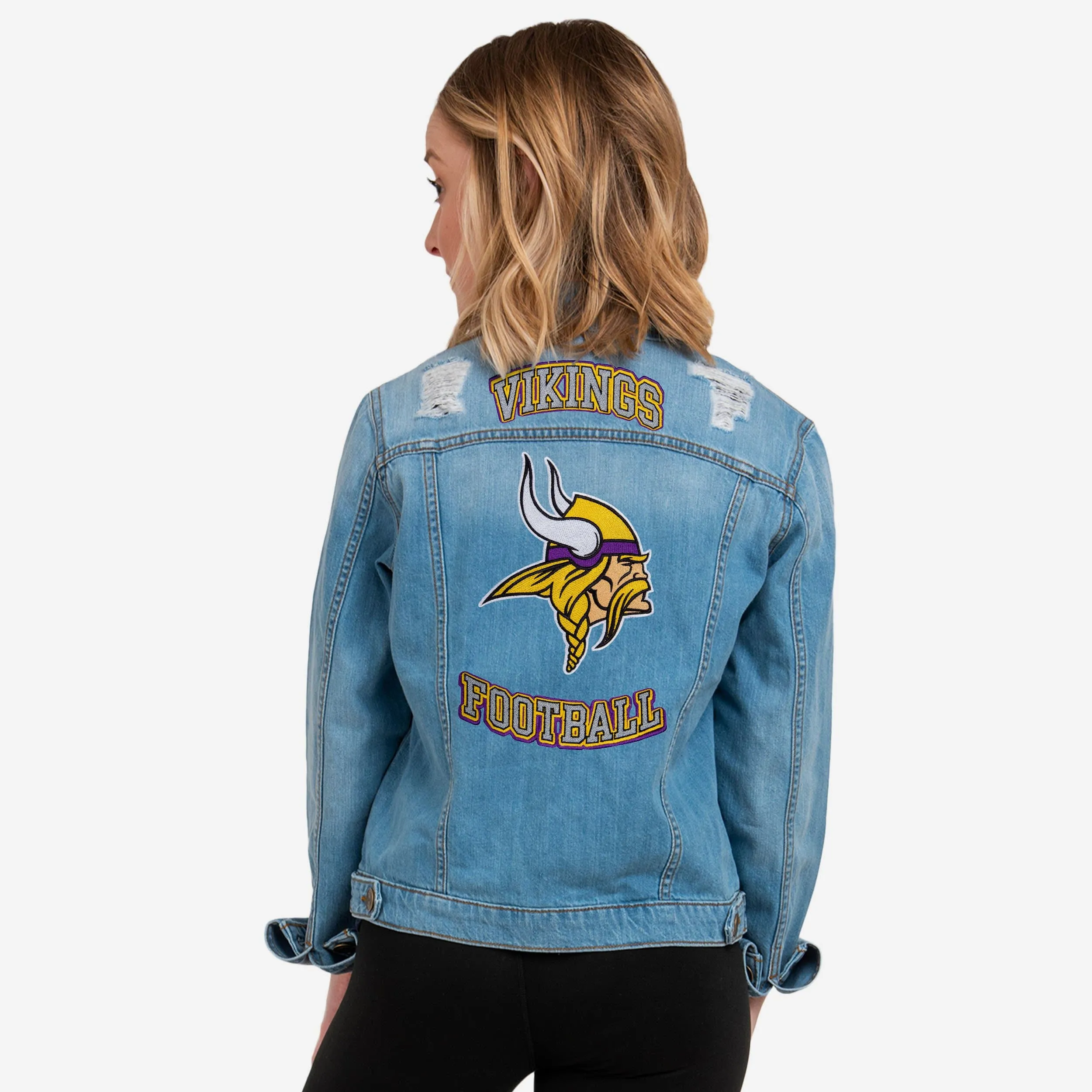 Minnesota Vikings Womens Denim Days Jacket
