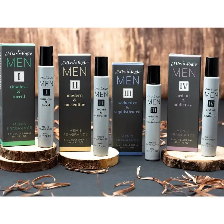 Mixologie Rollerball Men's Fragrance Men I (Timeless & Torrid)
