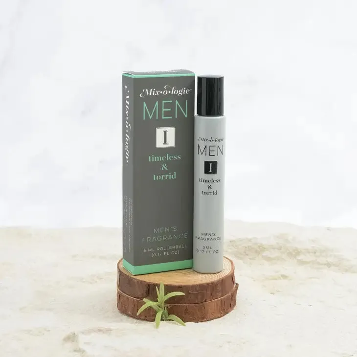 Mixologie Rollerball Men's Fragrance Men I (Timeless & Torrid)