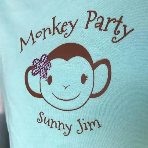Monkey Party, Ladies T-shirt