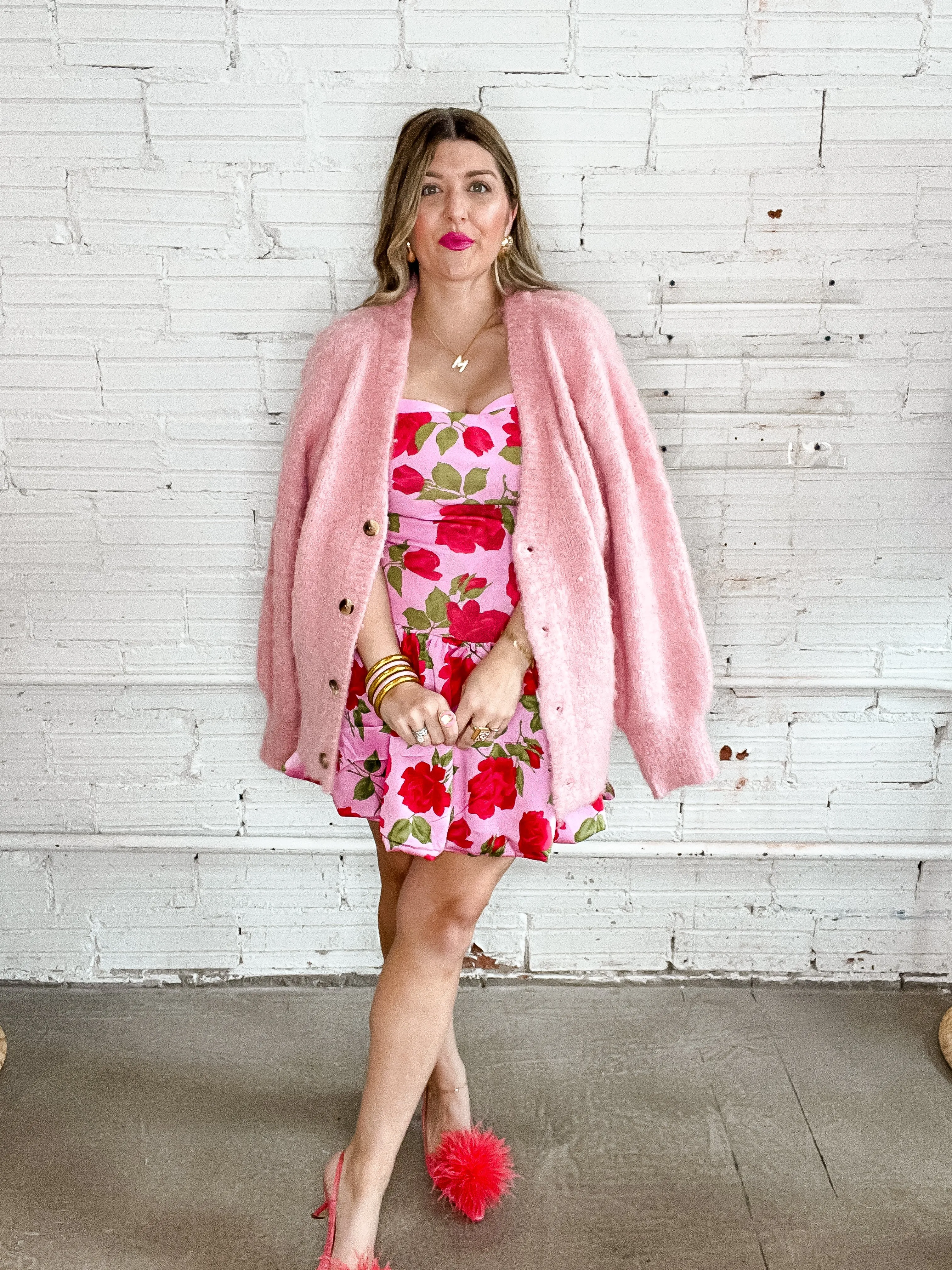 {Mumu} Tiffany Skort Dress Heart Throb Floral