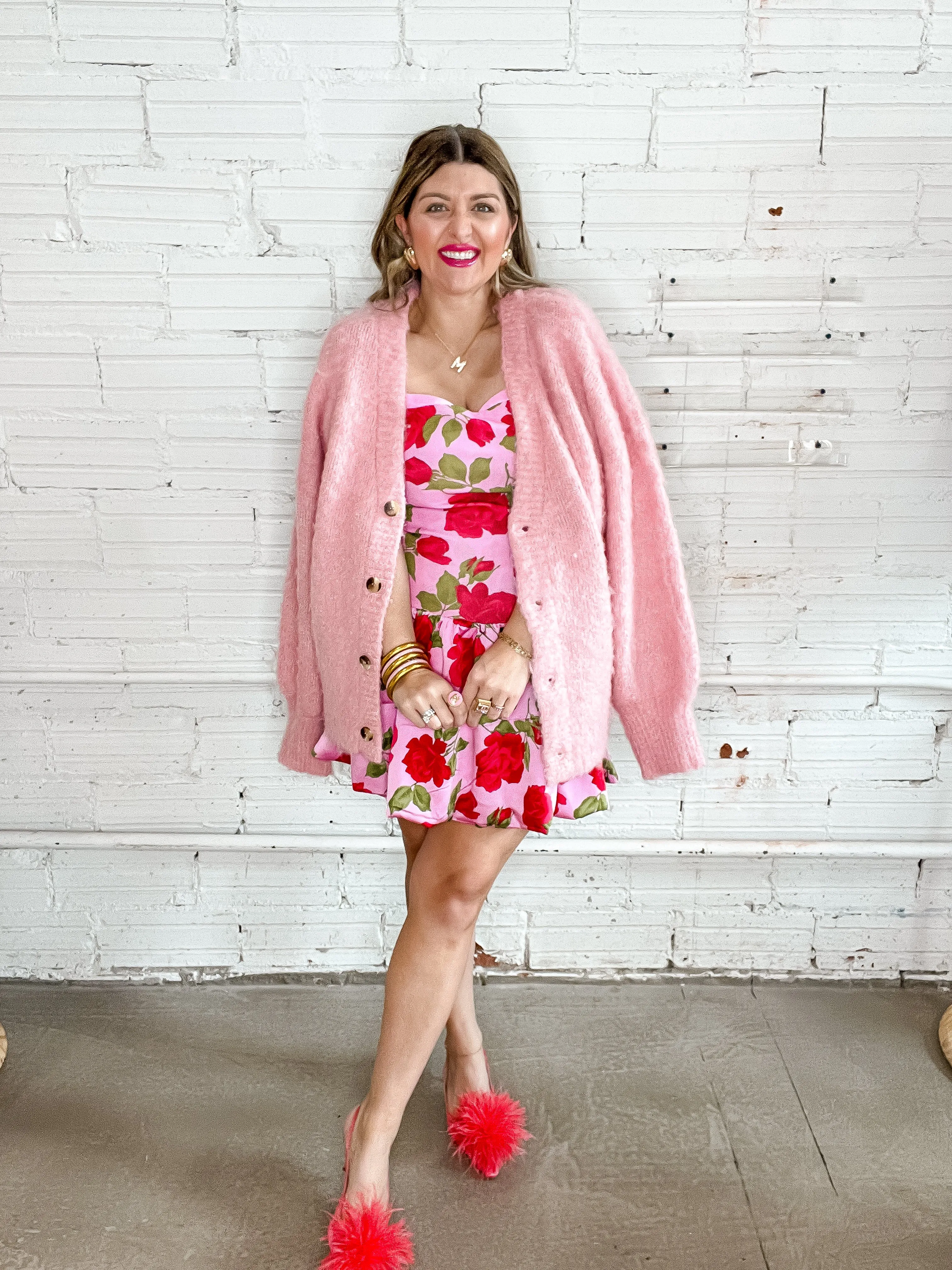 {Mumu} Tiffany Skort Dress Heart Throb Floral