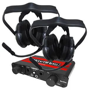 NavAtlas 20 Intercom W/Headset Behind The Head