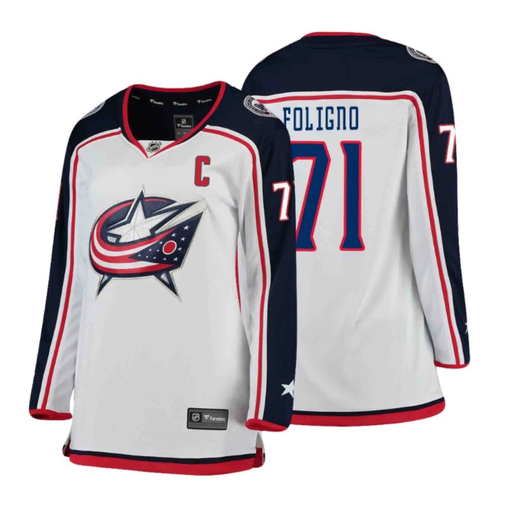 NHL Nick Foligno Columbus Blue Jackets 71 Jersey
