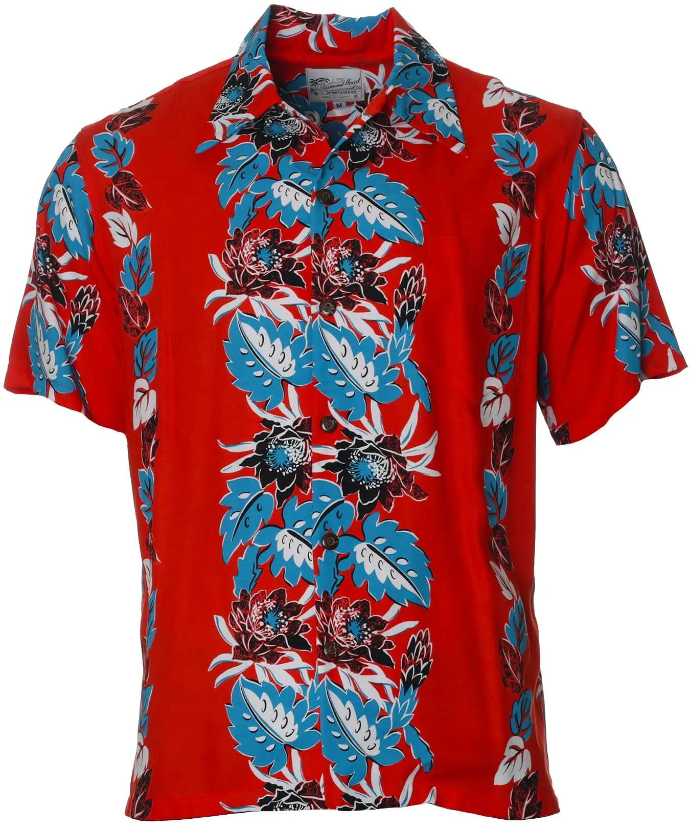 Night-Blooming Retro Rayon Aloha Men's Shirt