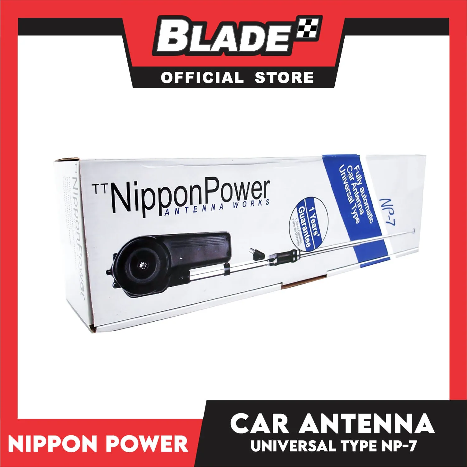 Nippon Power NP-7 Fully Automatic Car Antenna Universal Type