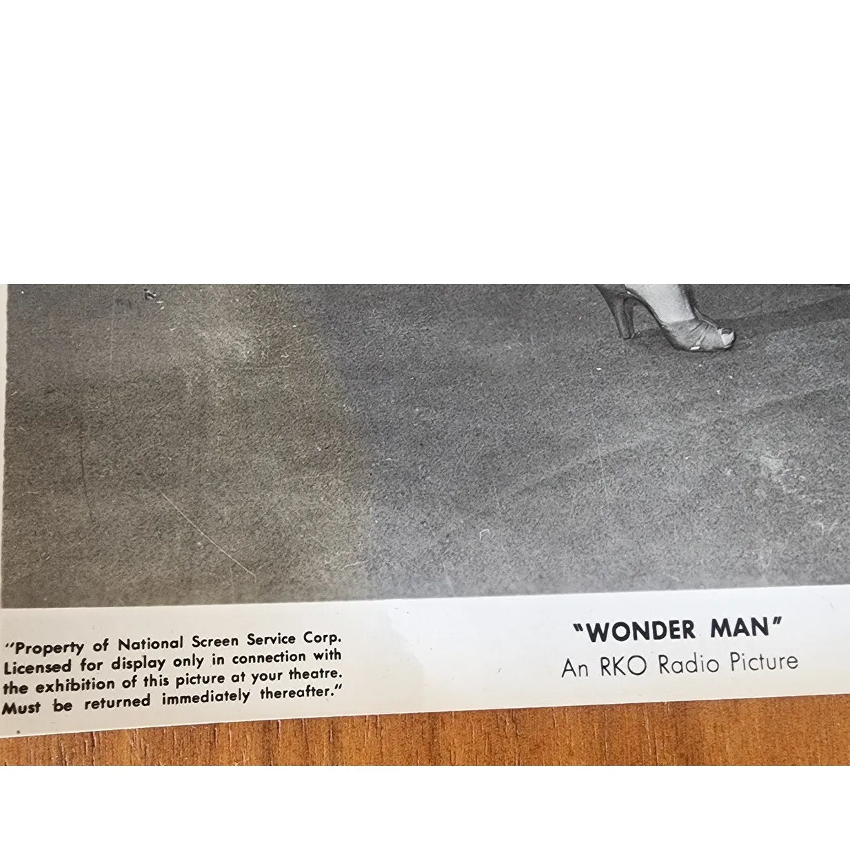 Original Publicity Photo Vera Ellen 1945 RKO Wonder Man CASTING / TEST SHOT