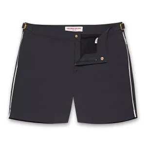 Orlebar Brown - Bulldog Tape Swim Shorts in Night Iris