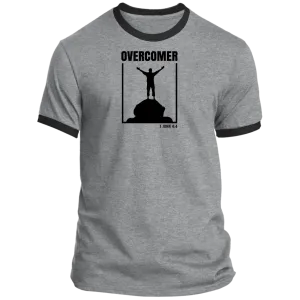 Overcomer Men’s Ringer Tee