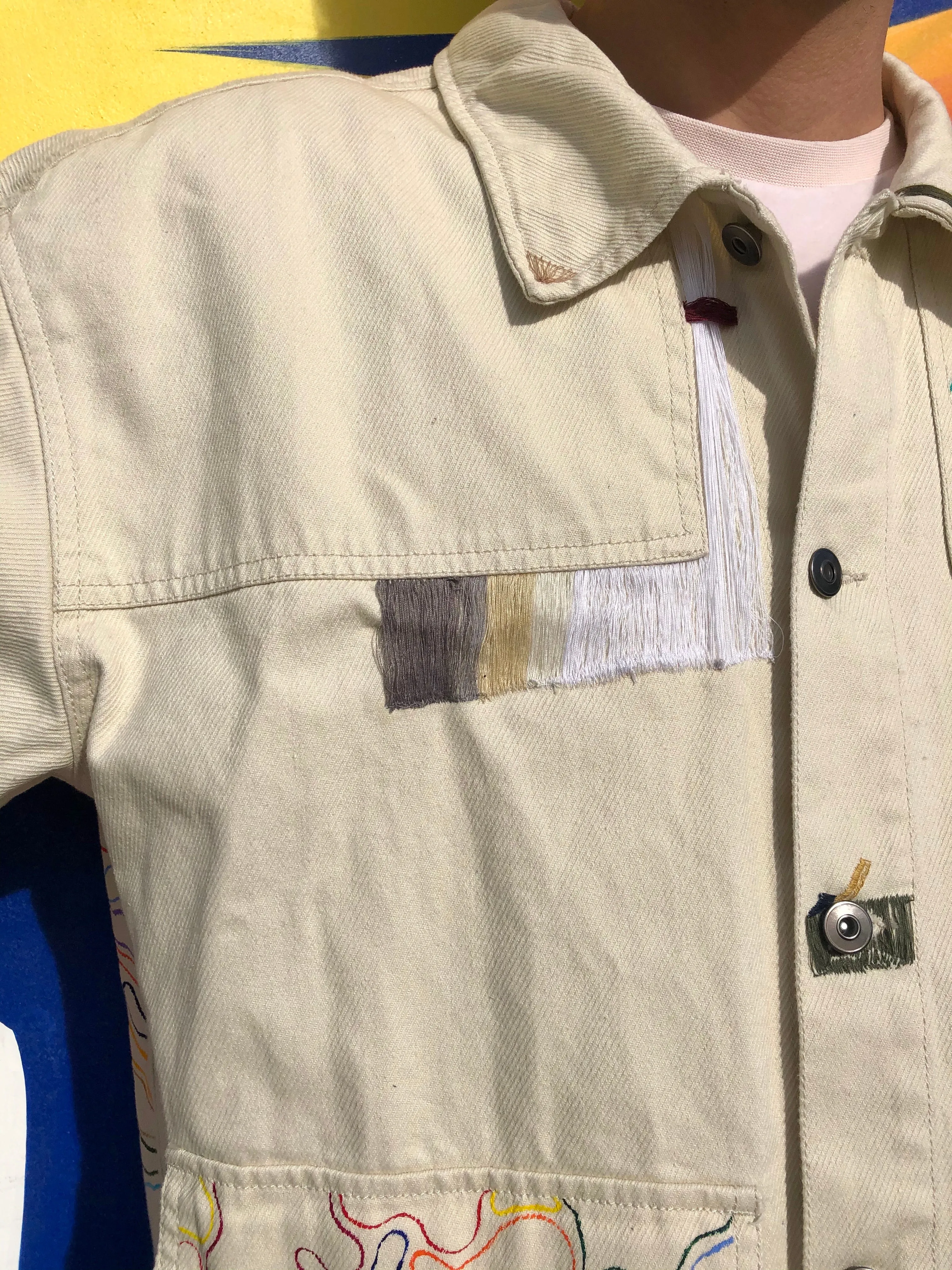 Painter’s Rainbow Cargo Jacket