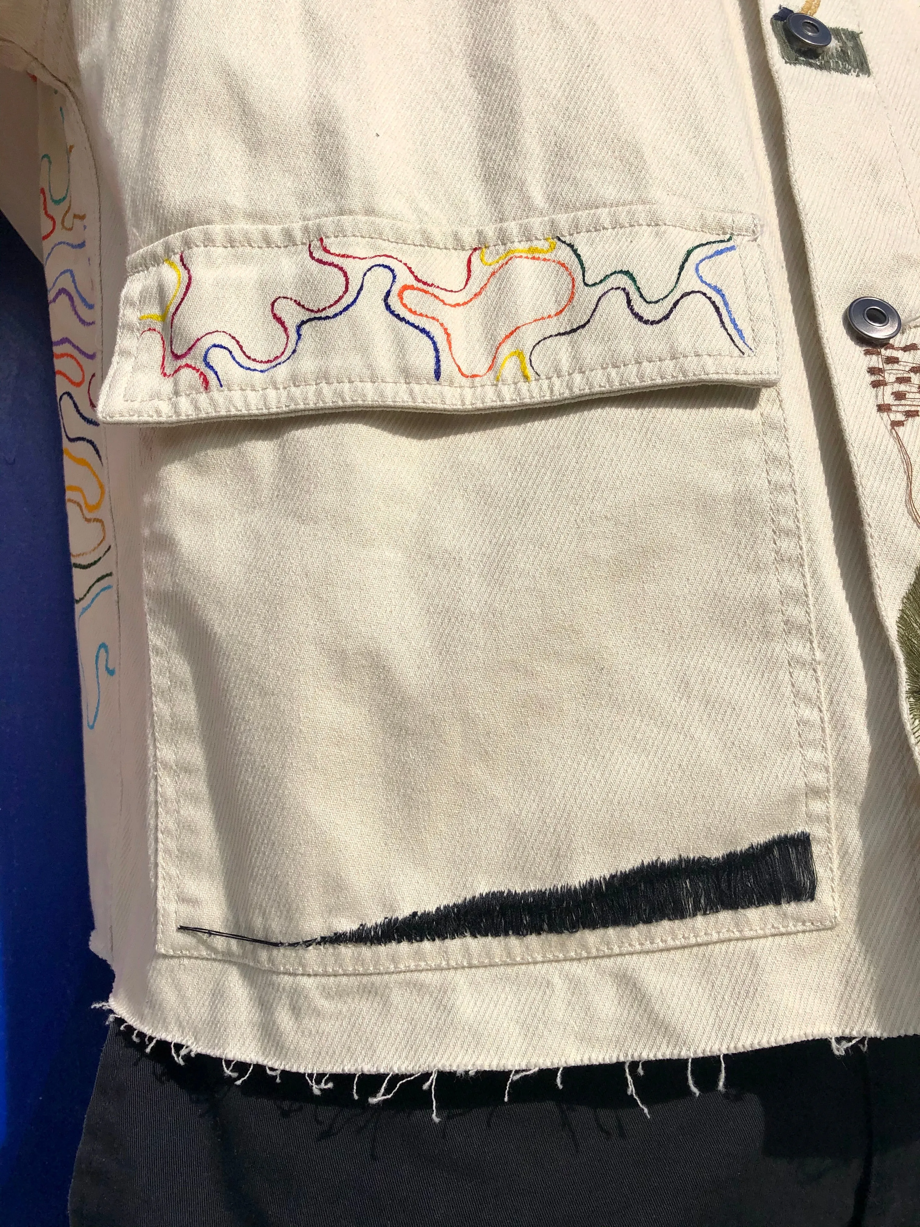 Painter’s Rainbow Cargo Jacket