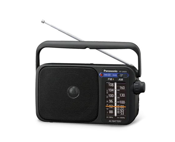 Panasonic RF-2400D Portable AM/FM Radio