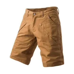Panel Design Bermuda Shorts - Khaki 32