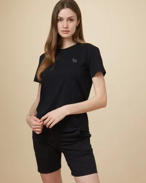 Peru Embroidered Llama T-Shirt