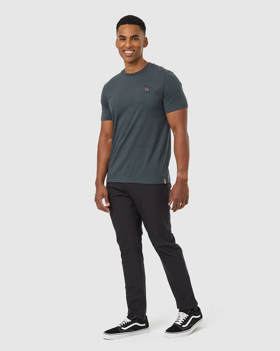 Peru Embroidered Llama T-shirt