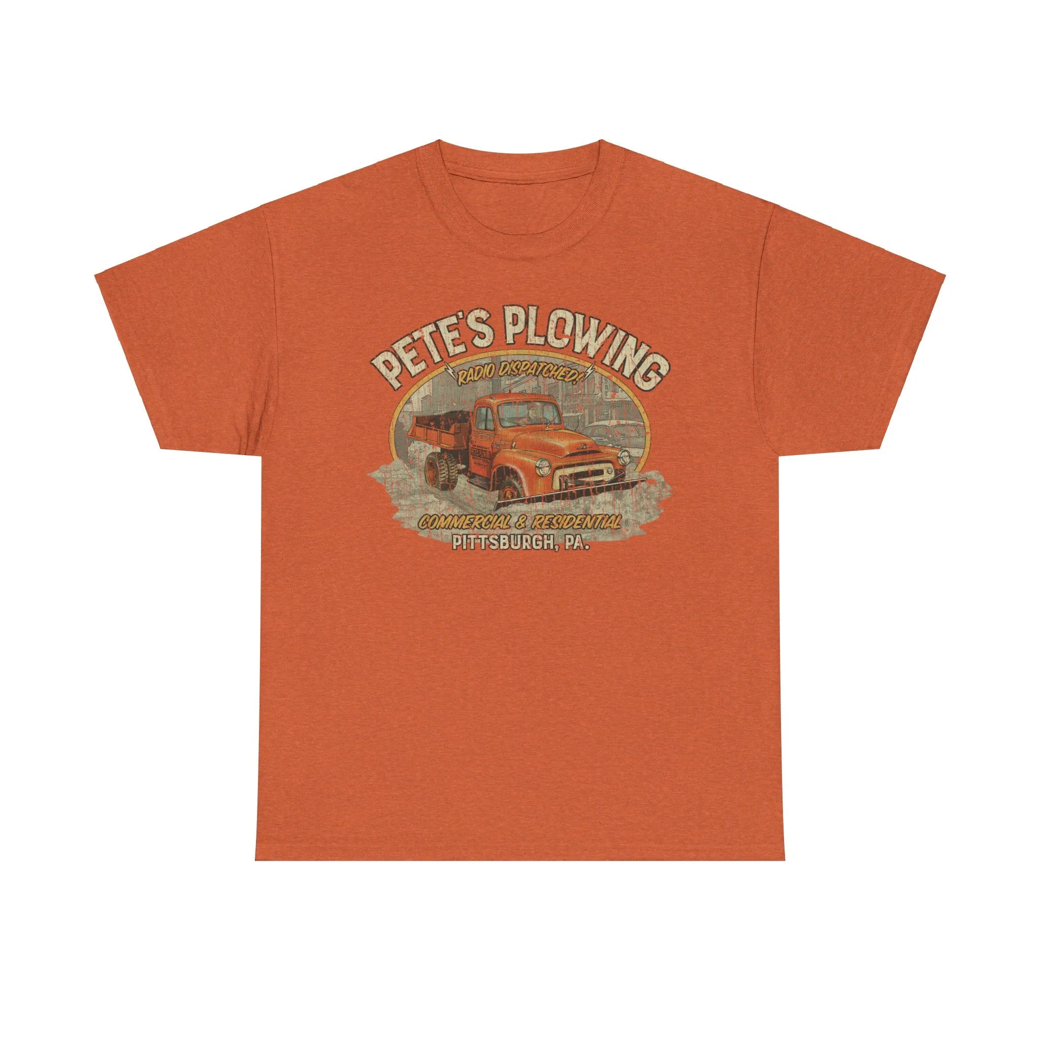 Petes Plowing Pittsburgh Pennsylvania Nostalgic T-shirt