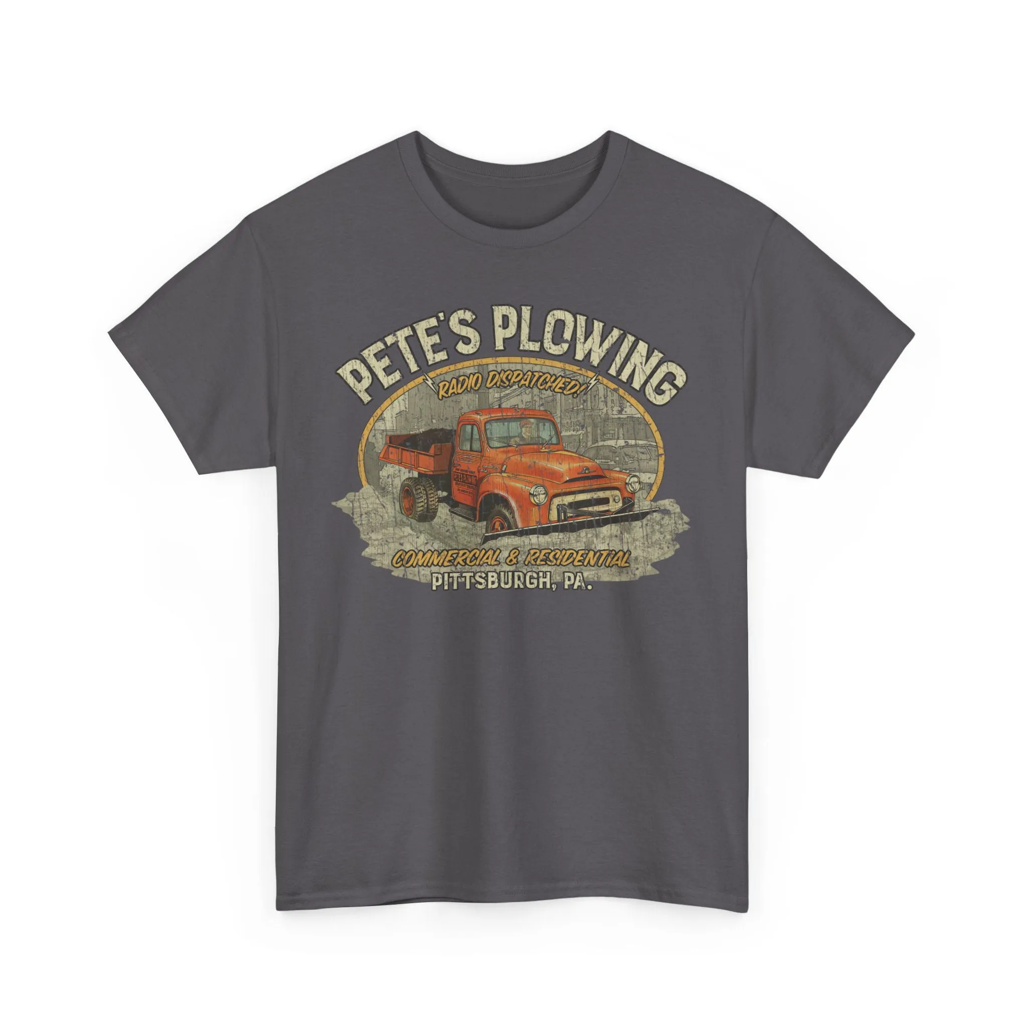 Petes Plowing Pittsburgh Pennsylvania Nostalgic T-shirt